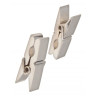 Generique Mini Pinces pour tétons Métal 3cm